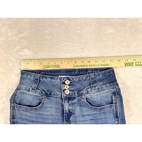 KanCan Dunkirk High Rise Flare Womens Jeans Size 5/26 Cut 40030 Light Wash - Picture 4 of 10